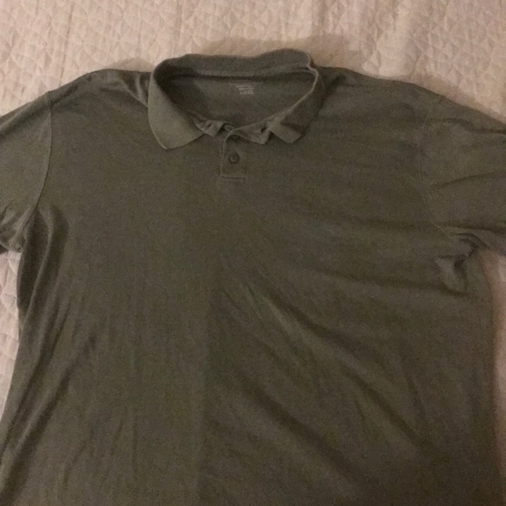 L.L. Bean Men’s Green Short Sleeve Polo L